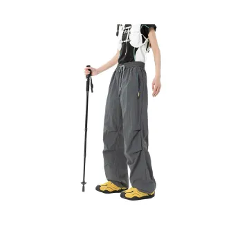 GROW DATE Casual Pants Unisex Black
