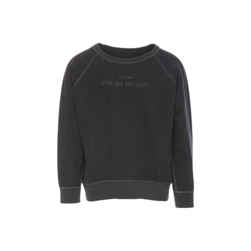 Maison Margiela Logo Embroidered Sweatshirt-0