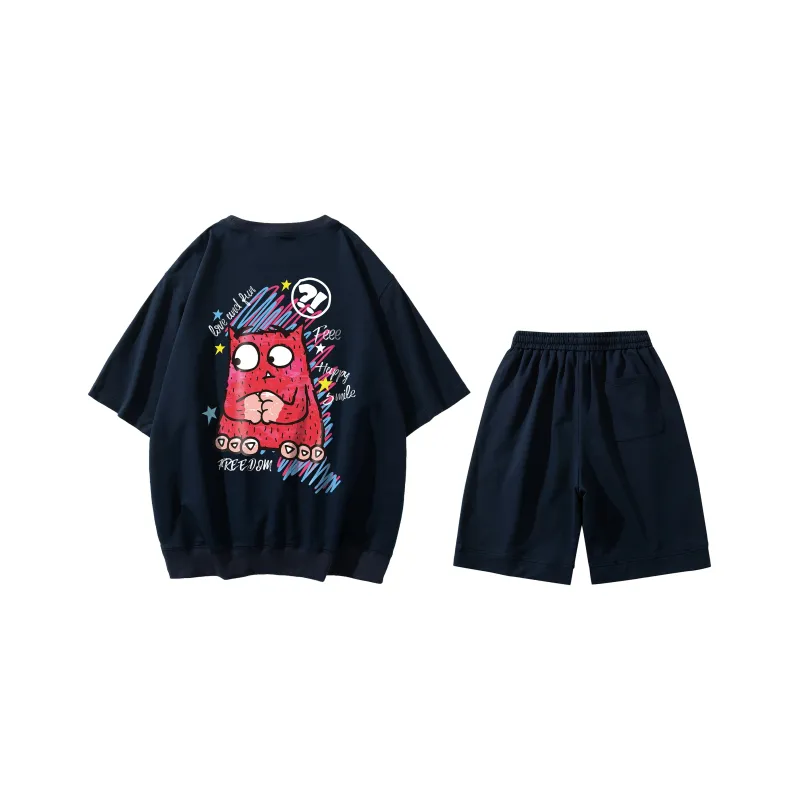 Love Monster Casual Sportswear Unisex-6