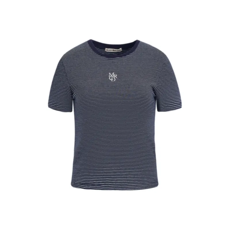 MARDI MERCREDI Drop Shoulder Sleeve T Shirt Women's-0