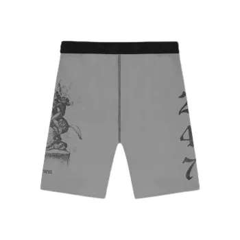 REPRESENT Vintage 247 Half Tight Sports Shorts Men's Gray