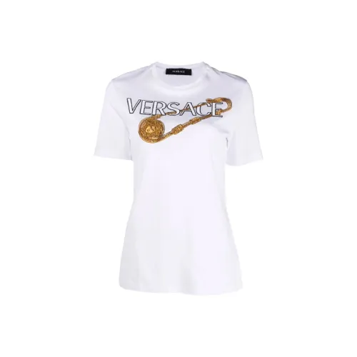VERSACE T Shirts Women's White