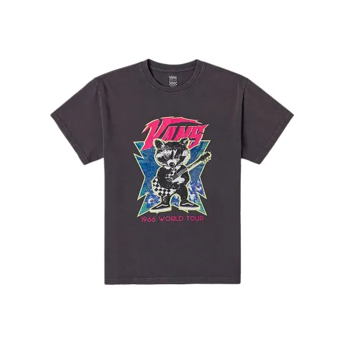 Vans T Shirt Women's Gray Black