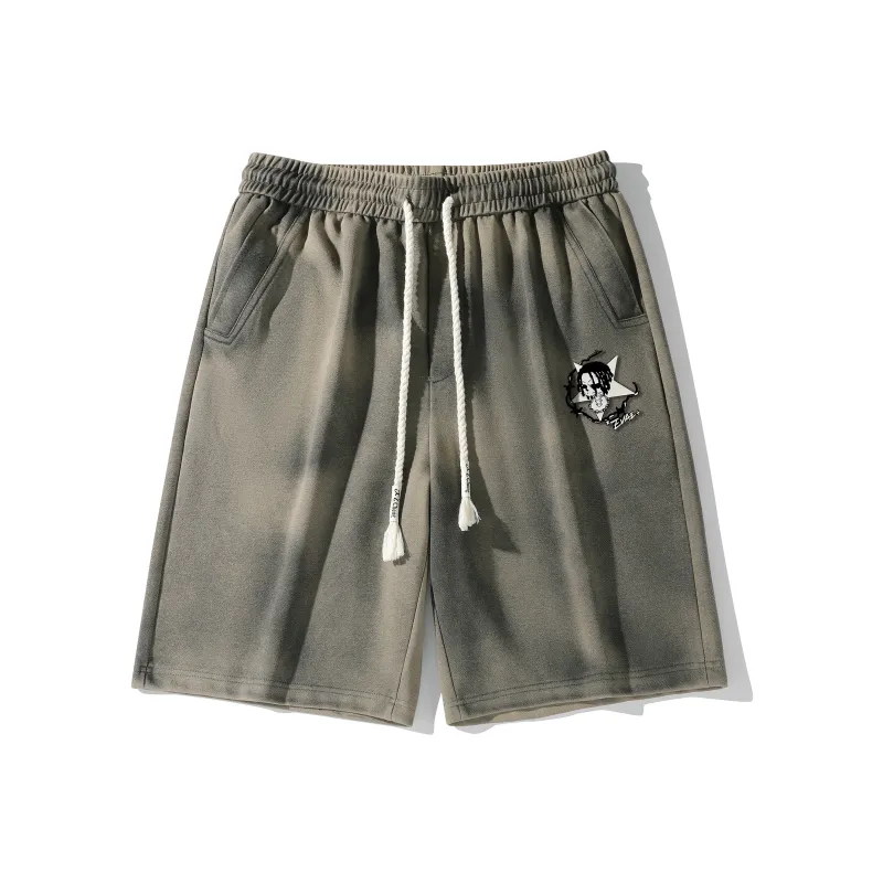 *EVAE+MOB Casual Shorts Unisex-16