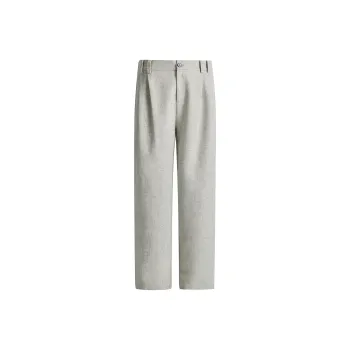 CHINISM Casual Pants Unisex Heather Gray