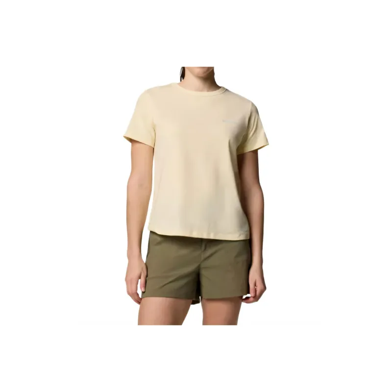 Columbia Sun Trek Regular T-Shirt Women's Lemon-0