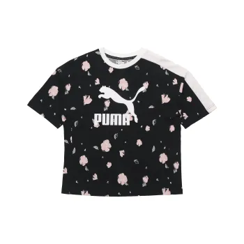 PUMA Raglan Sleeve T Shirt Women's Black