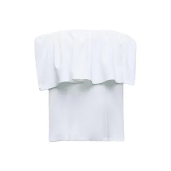 ZARA Tank Tops Women's White