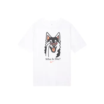 Nike Drop Shoulder Sleeve T Shirt Women's White
