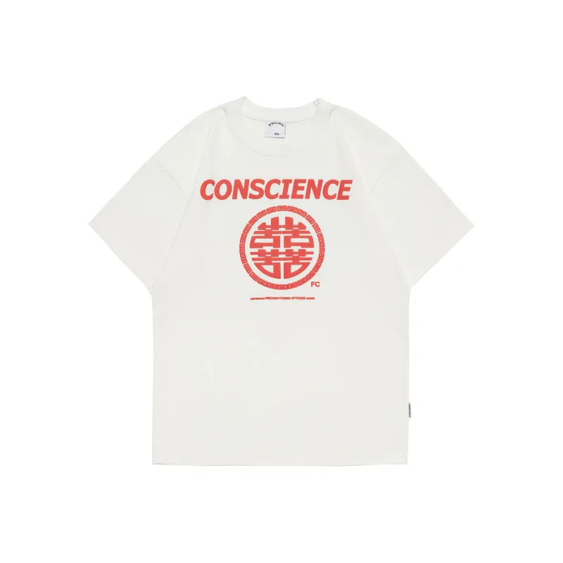 FEICHAI Straight T-Shirt Unisex-0