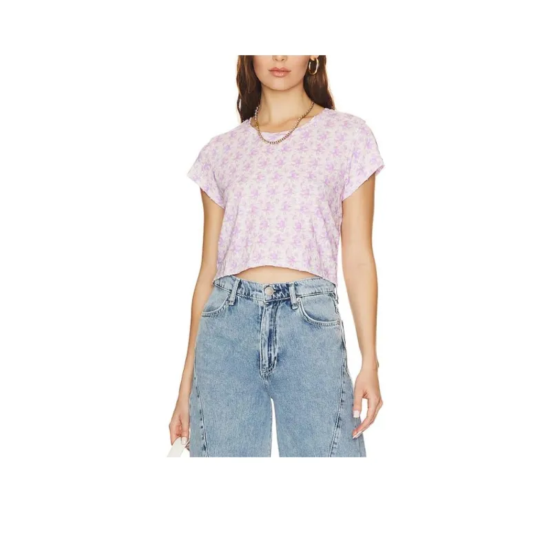 LOVESHACKFANCY T-Shirt Women's Violet-0