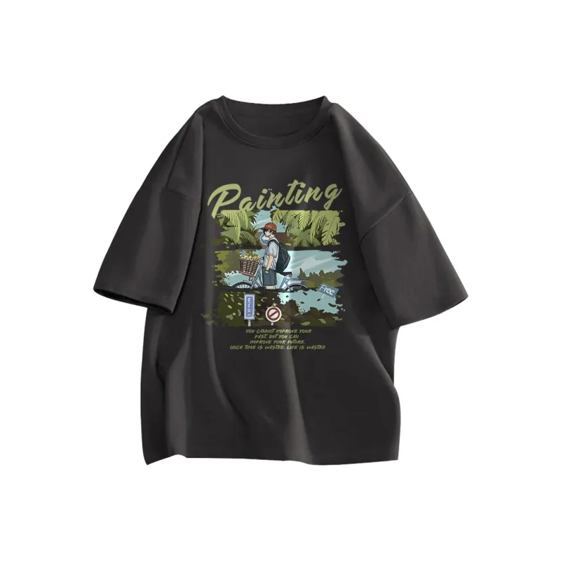 Cotton Gene Regular T Shirt Unisex-0