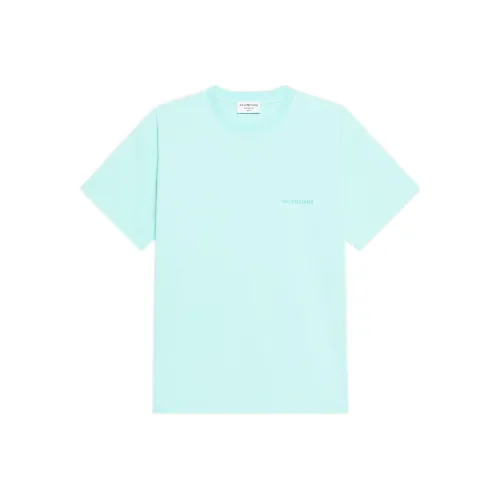 Balenciaga BB ICON T Shirt Women's Light Green Loose Fit Style