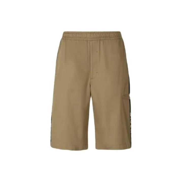 Givenchy Sports Shorts Men Khaki-0
