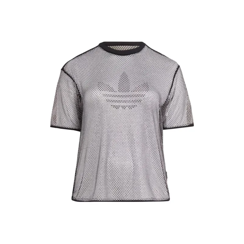 Adidas Originals Drop Shoulder Sleeve T Shirt Women's Gray-0