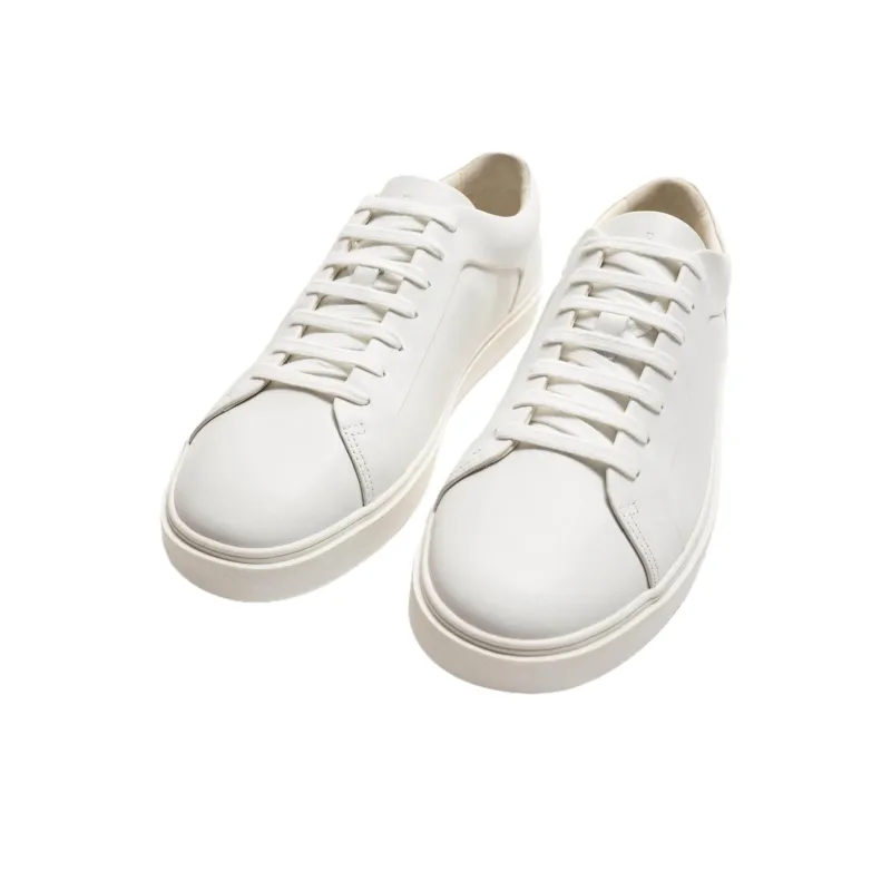 ZARA Low Top Skateboard Shoes Men's White-1