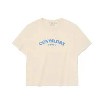 COVERNAT T Shirts Women's Cream