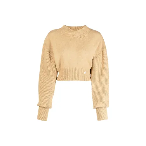 LOW CLASSIC Crop Tops Women's Beige