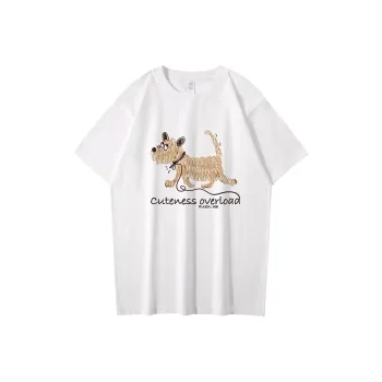 ZHONGBANGJICHU Regular T Shirt Unisex White