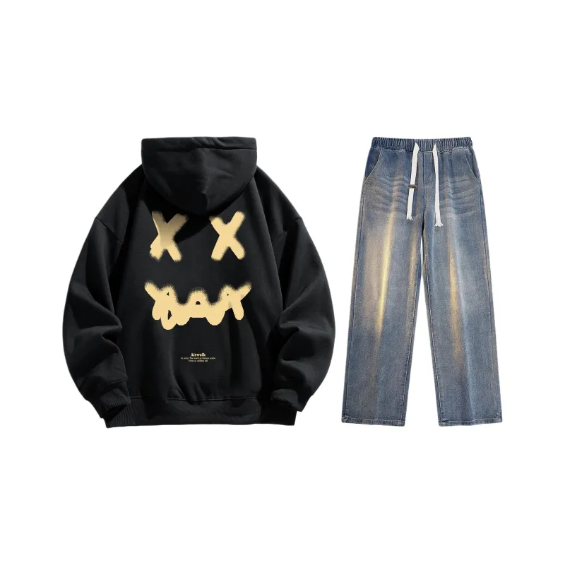 Airwalk Sweatshirt Sets Unisex-16
