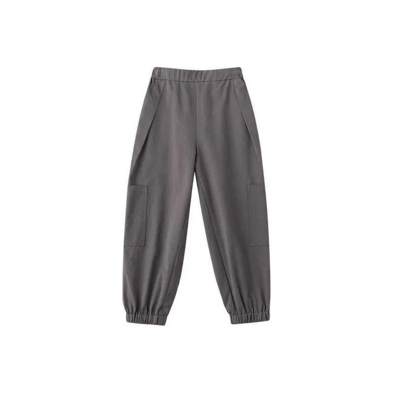 Hacikis Casual Pants Men's Dark Cloud Gray-0