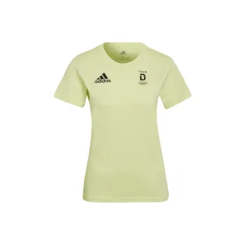 Adidas T-Shirts Women's Lemon
