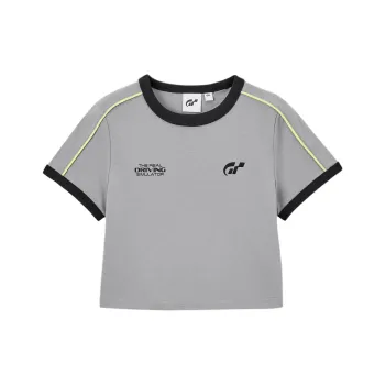 GU Gran Turismo Collaboration T-Shirts Women's Gray