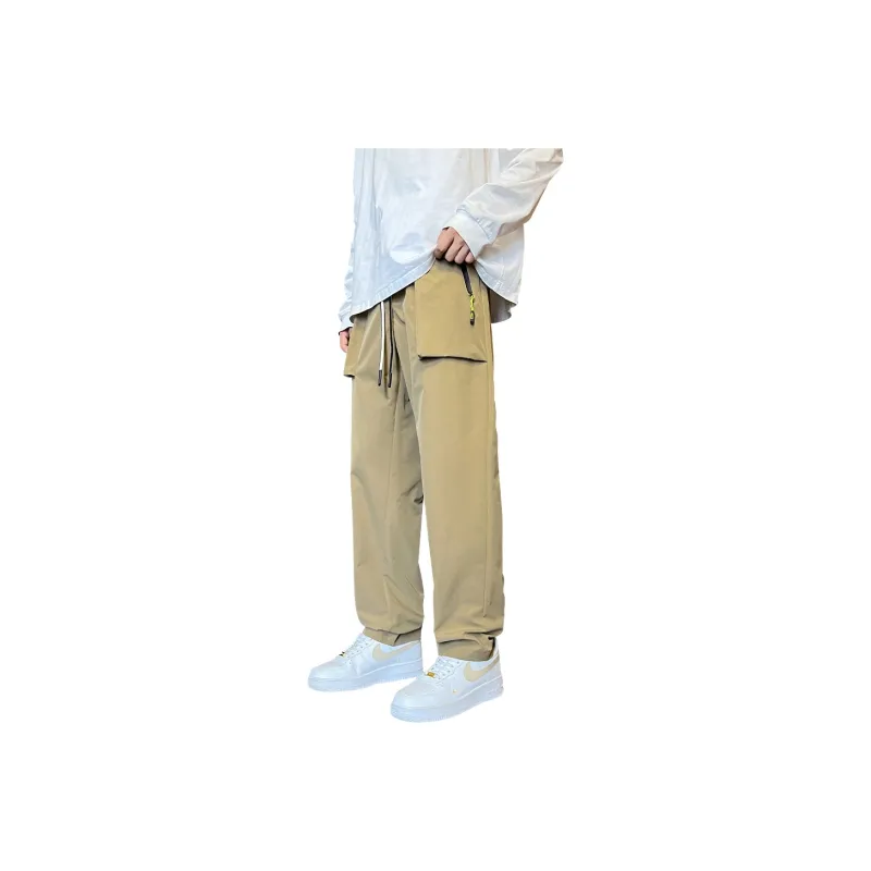 FASTFISH Casual Pants Unisex Army Green-13