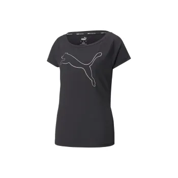 PUMA T shirt De Training Favourite Cat Femme T Shirt Women's Black