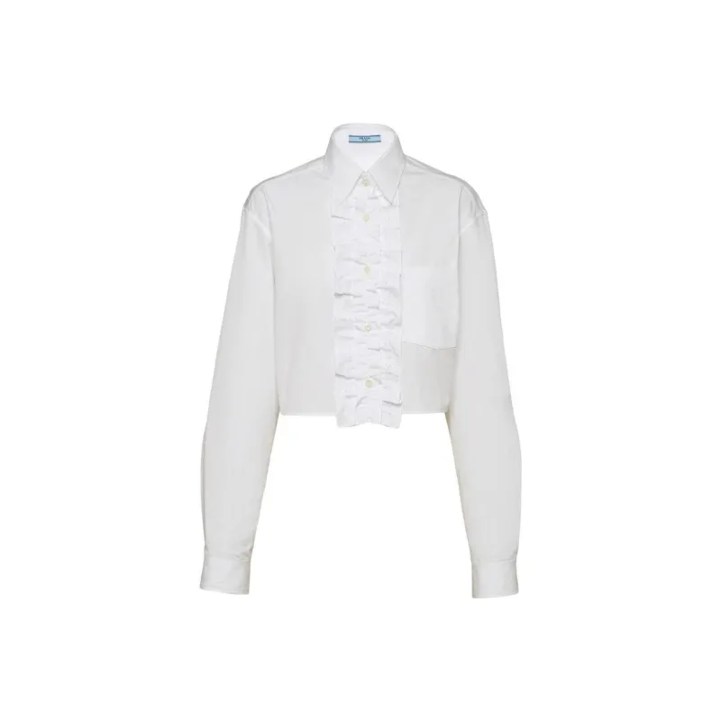 PRADA Crop Tops Women's White-0
