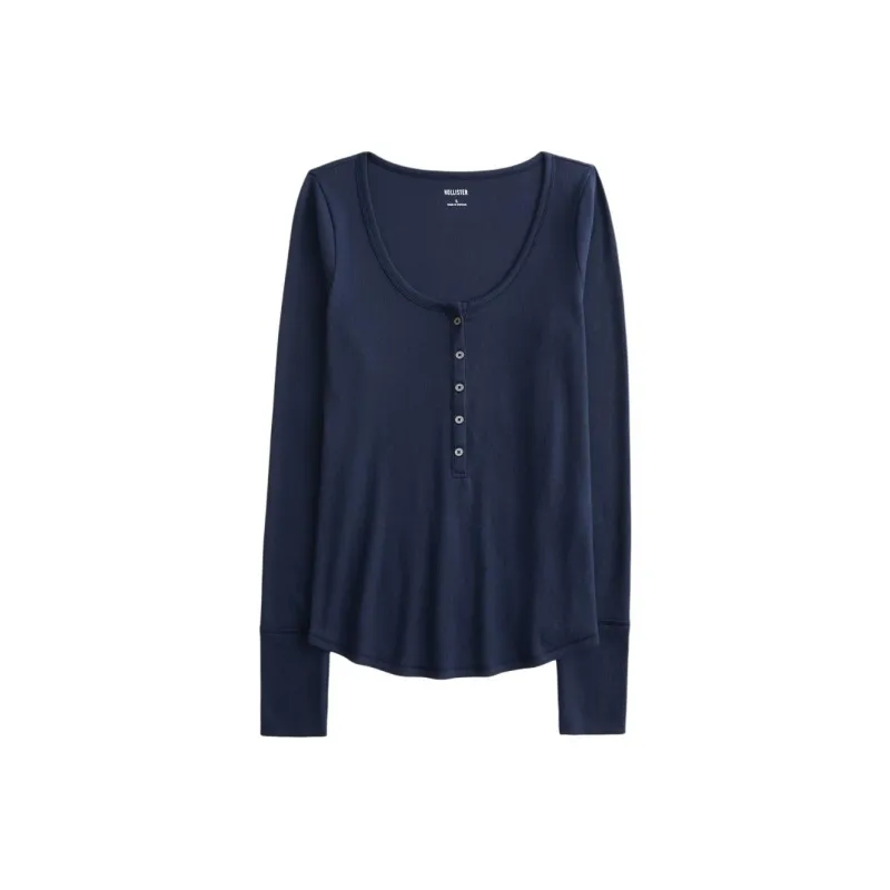 Hollister T Shirt Women's Marine Blue-0