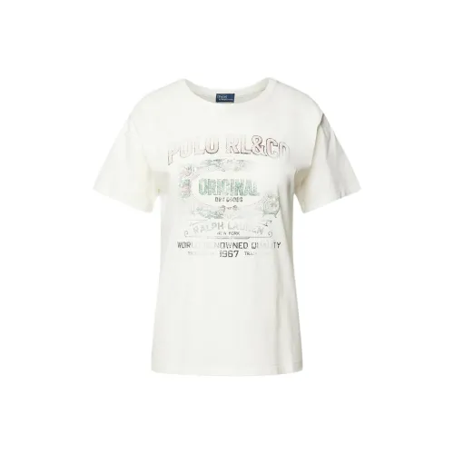 Polo Ralph Lauren T Shirt Women's Ivory White
