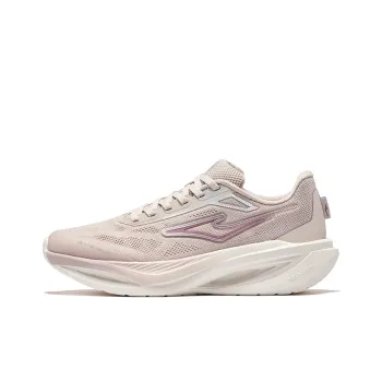 Erke Cushioning Rebound Low Top City Commute Running Shoes Women's Painted Gray 'Dingjiang' Lipstick