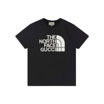 GUCCI X The North Face Cotton T shirt Black/White