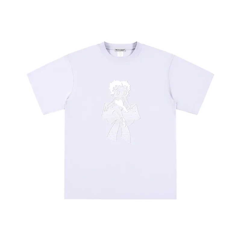 BETTY BOOP Drop Shoulder Sleeve T Shirt Women's-6