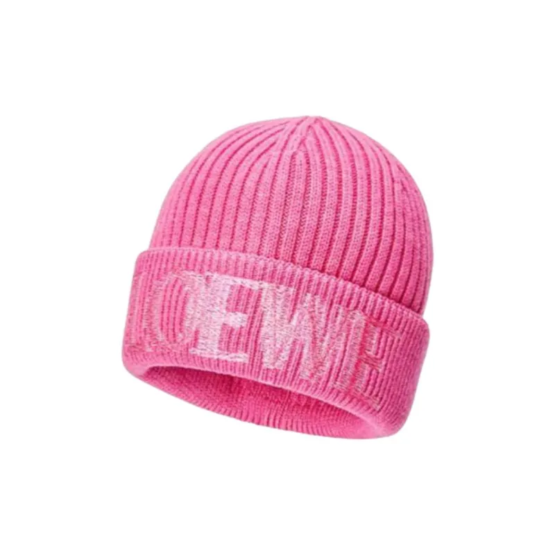 LOEWE Wool Beanies Women's Pink-2