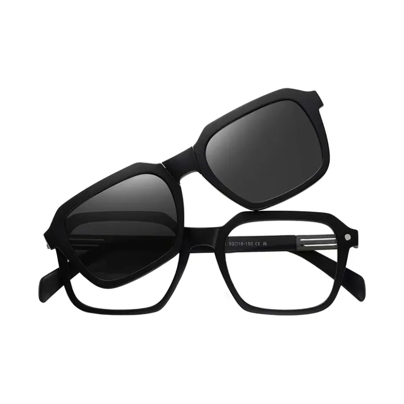 JUICE BABY TR/Memory Plastic Metal Square Sunglasses Unisex-3
