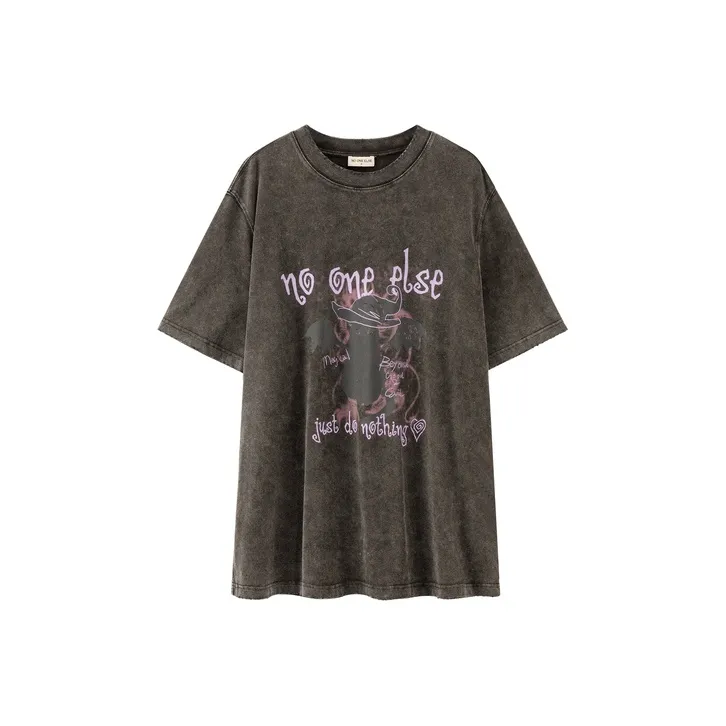 NO ONE ELSE T Shirts Unisex Black-0