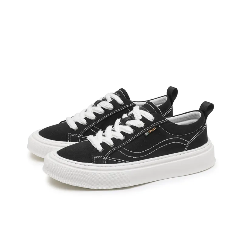 X ZONE Lightweight Height Increasing Low Top Canvas Shoes Men's-5