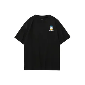 LiNing x Disney Disney Drop Shoulder Sleeve T Shirt Women's Black