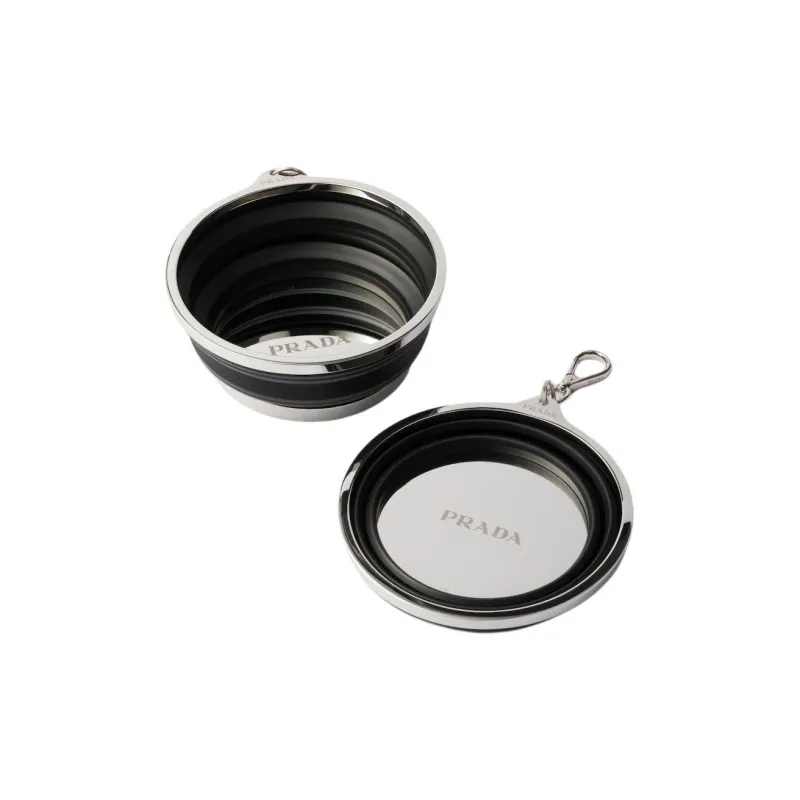 PRADA Re Nylon Fabric Storage Bag Unisex Black-2