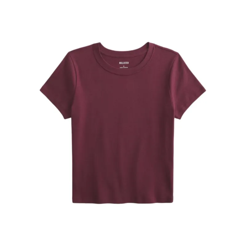 Hollister T-Shirts Women's Red-0