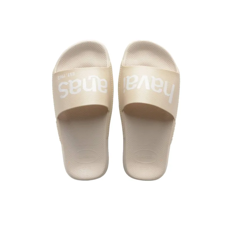 Havaianas Abrasion Resistant Slide Slippers Women's Light Umber-3