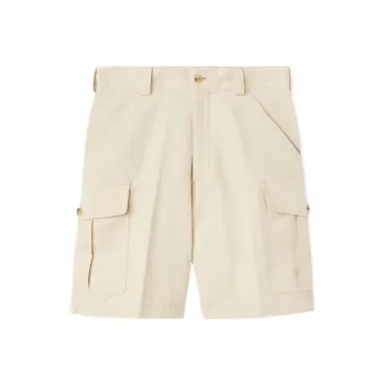 Loro Piana Bizen Canvas Cargo Shorts