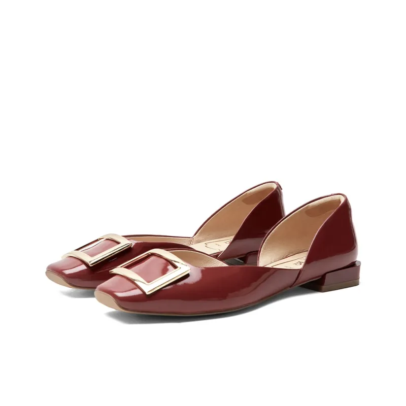 PT'SON Casual Single Shoes 1.7cm Women's-11