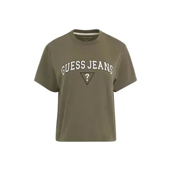 GUESS T-Shirt Women's Olive Green