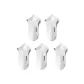 White+White+White+White+White[5 Pack]