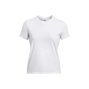 Under Armour Movement T Shirt Women's White/Metal Silver