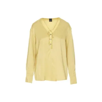 PINKO V Neck Long Sleeved Top