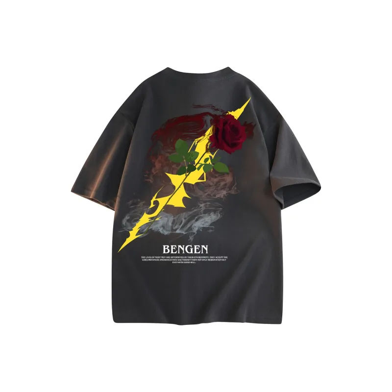 BENGEN T Shirts Unisex-24
